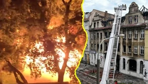 Jeden z mieszkańców Poznania uchwycił moment eksplozji podczas pożaru kamienicy przy ulicy Kraszewskiego 12