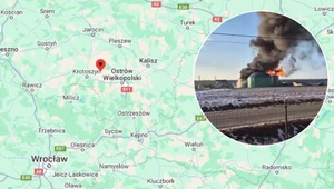 Pożar w Dusznej Górce